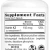 MK7 Vitamin K supplement facts